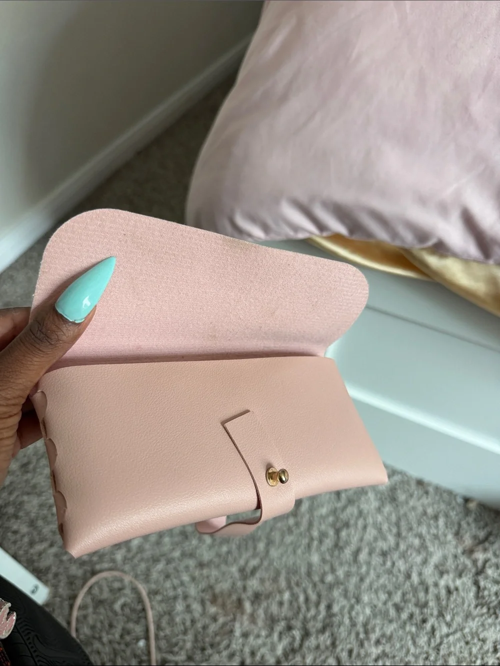 Oversized Square Sunglasses in Deep Berry Pink